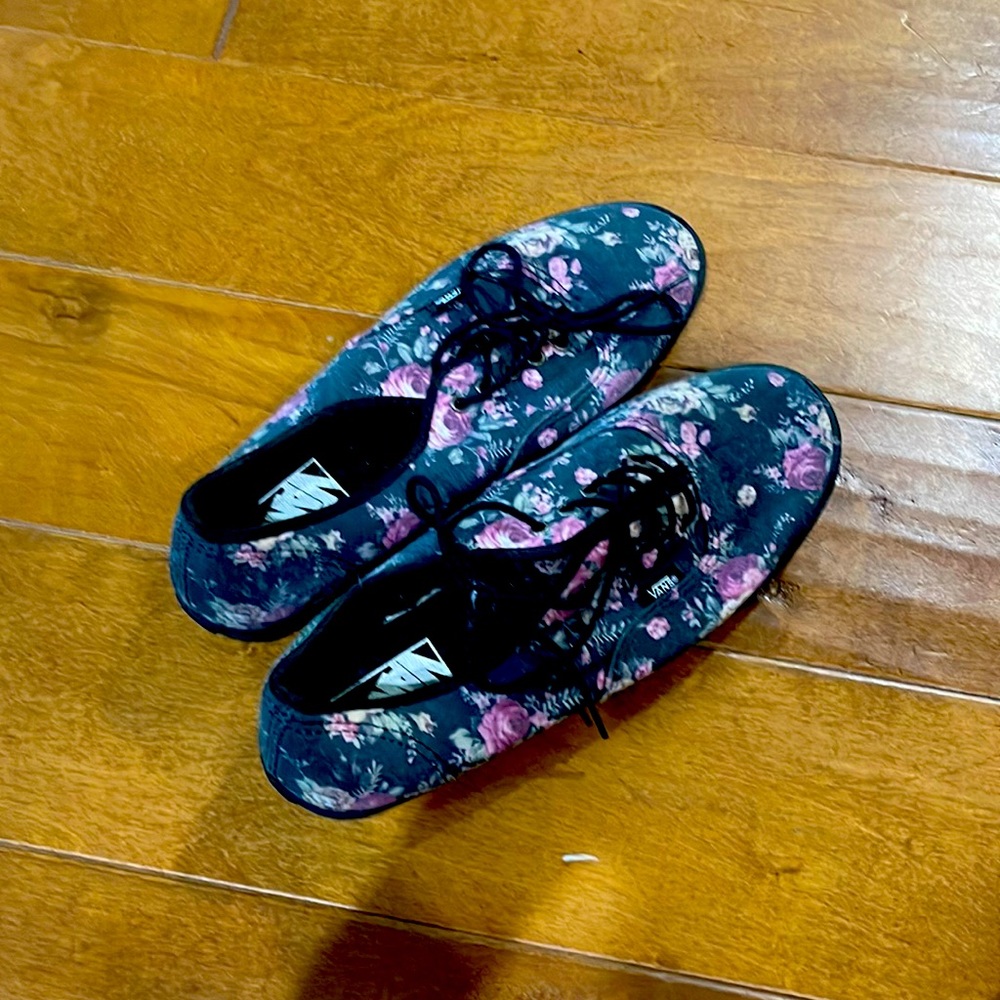 Vans Floral Skater Shoes